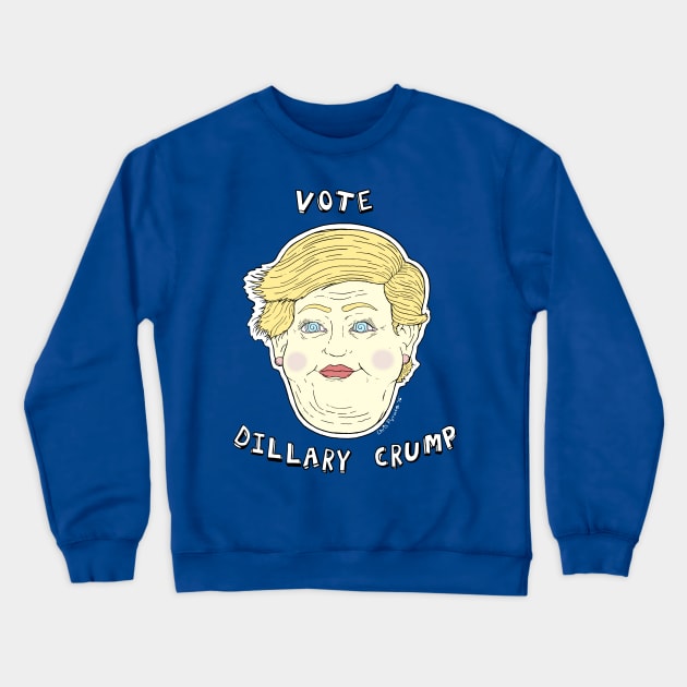 VOTE CRUMP 2016! (DARK COLORS) T-SHIRT Crewneck Sweatshirt by ChrisPyrate